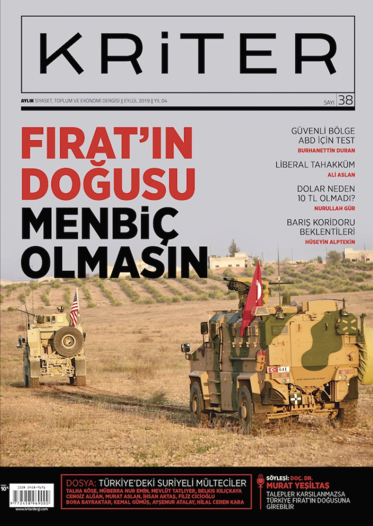 Kriter'in Eylül Sayısı Çıktı: Fırat'ın Doğusu Menbiç Olmasın