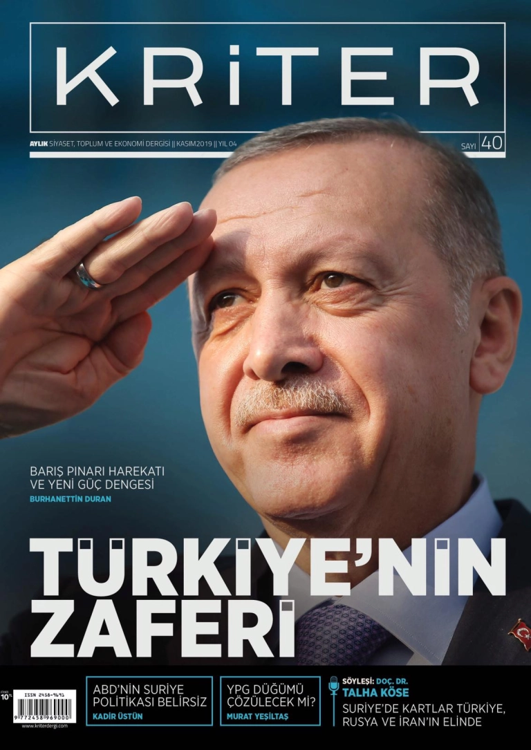 Kriter’in Kasım Sayısı Çıktı: Türkiye'nin Zaferi