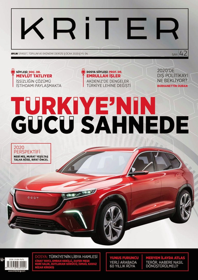 Kriter’in Ocak Sayısı Çıktı: Türkiye'nin Gücü Sahnede