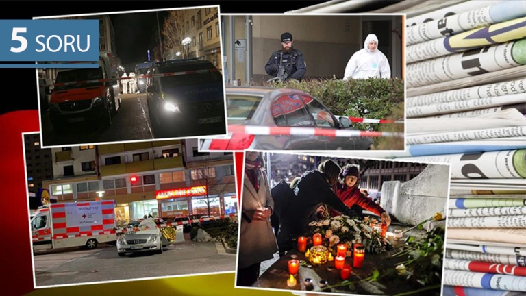 5 Soru: Almanya Hanau’daki Irkçı Terör Saldırısı