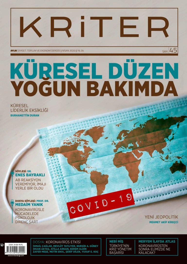 Kriter’in Nisan Sayısı Çıktı: Küresel Düzen Yoğun Bakımda | Derginin Tüm Sayıları İnternet Ortamında Ücretsiz!