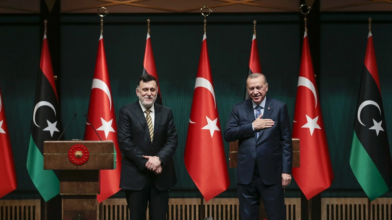 Cumhurbaşkanı Erdoğan, Libya Başbakanı Serrac ile haziran ayının başında bir araya geldi 