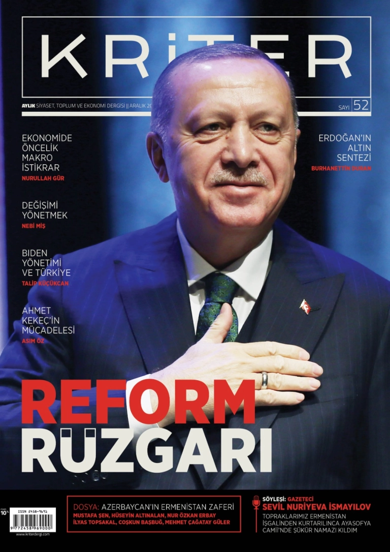 Kriter'in Aralık Sayısı Çıktı: Reform Rüzgarı