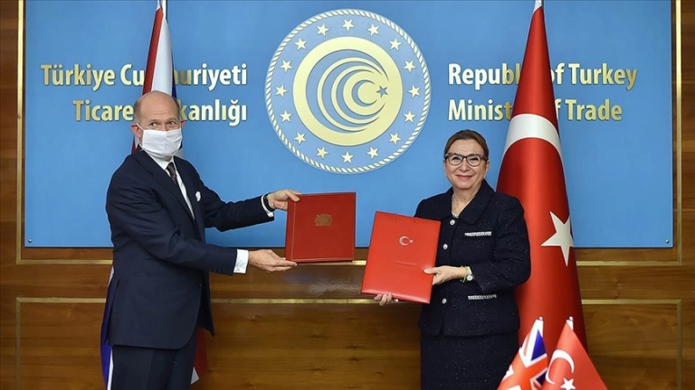 Türkiye ile Birleşik Krallık arasında Serbest Ticaret Anlaşması imzalandı
