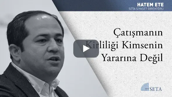 Çatışmanın Kirliliği Kimsenin Yararına Değil
