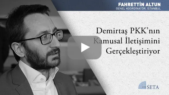 Demirtaş PKK’nın Kamusal İletişimini Gerçekleştiriyor
