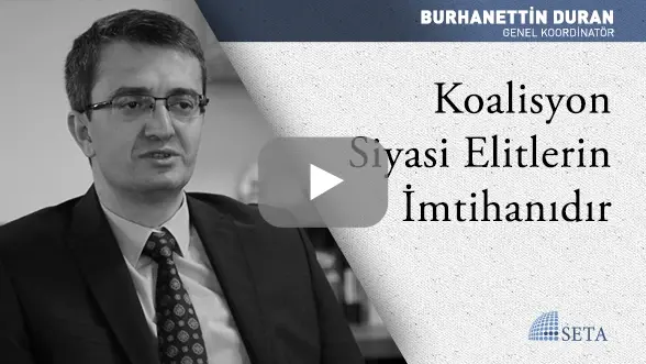 Koalisyon Siyasi Elitlerin İmtihanıdır