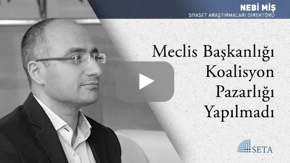 Meclis Başkanlığı Koalisyon Pazarlığı Yapılmadı