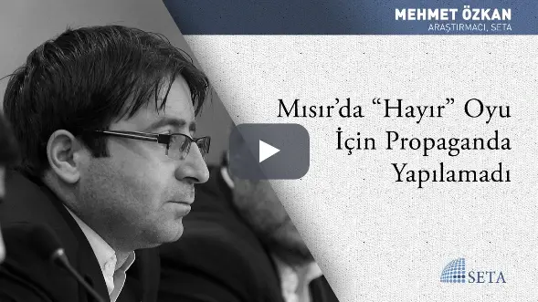 Mısır’da “Hayır” Oyu İçin Propaganda Yapılamadı