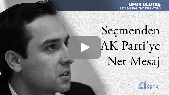 Seçmenden AK Parti’ye Net Mesaj