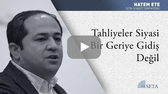 Tahliyeler Siyasi Bir Geriye Gidiş Değil