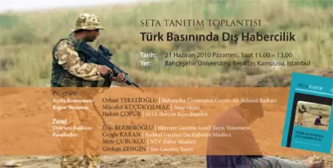 Tanıtım Toplantısı: Türk Basınında Dış Habercilik