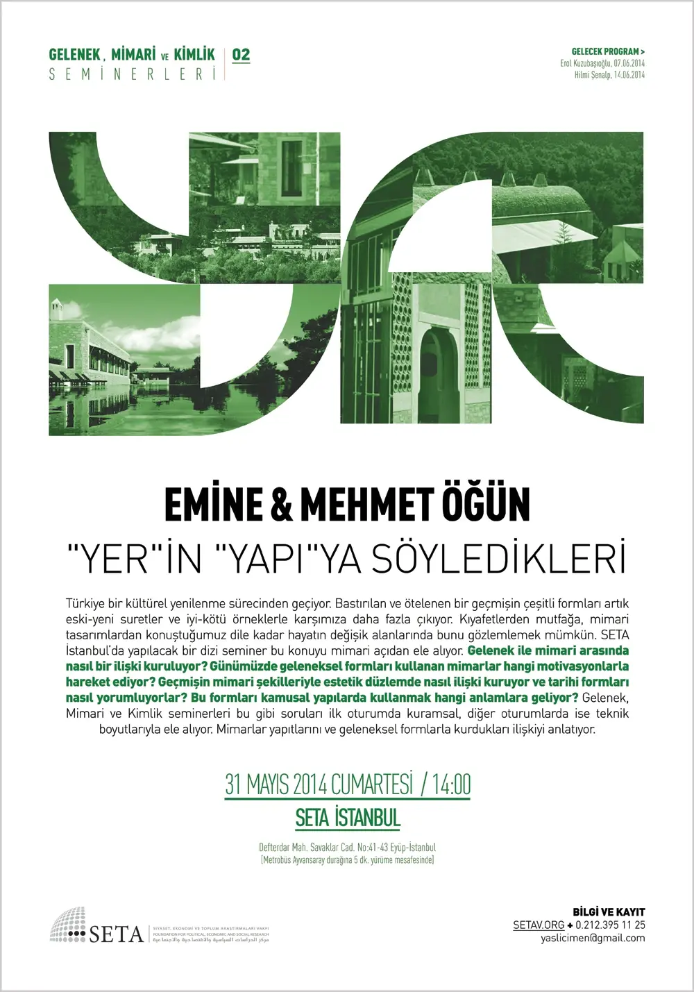 Gelenek, Mimari ve Kimlik Seminerleri 02