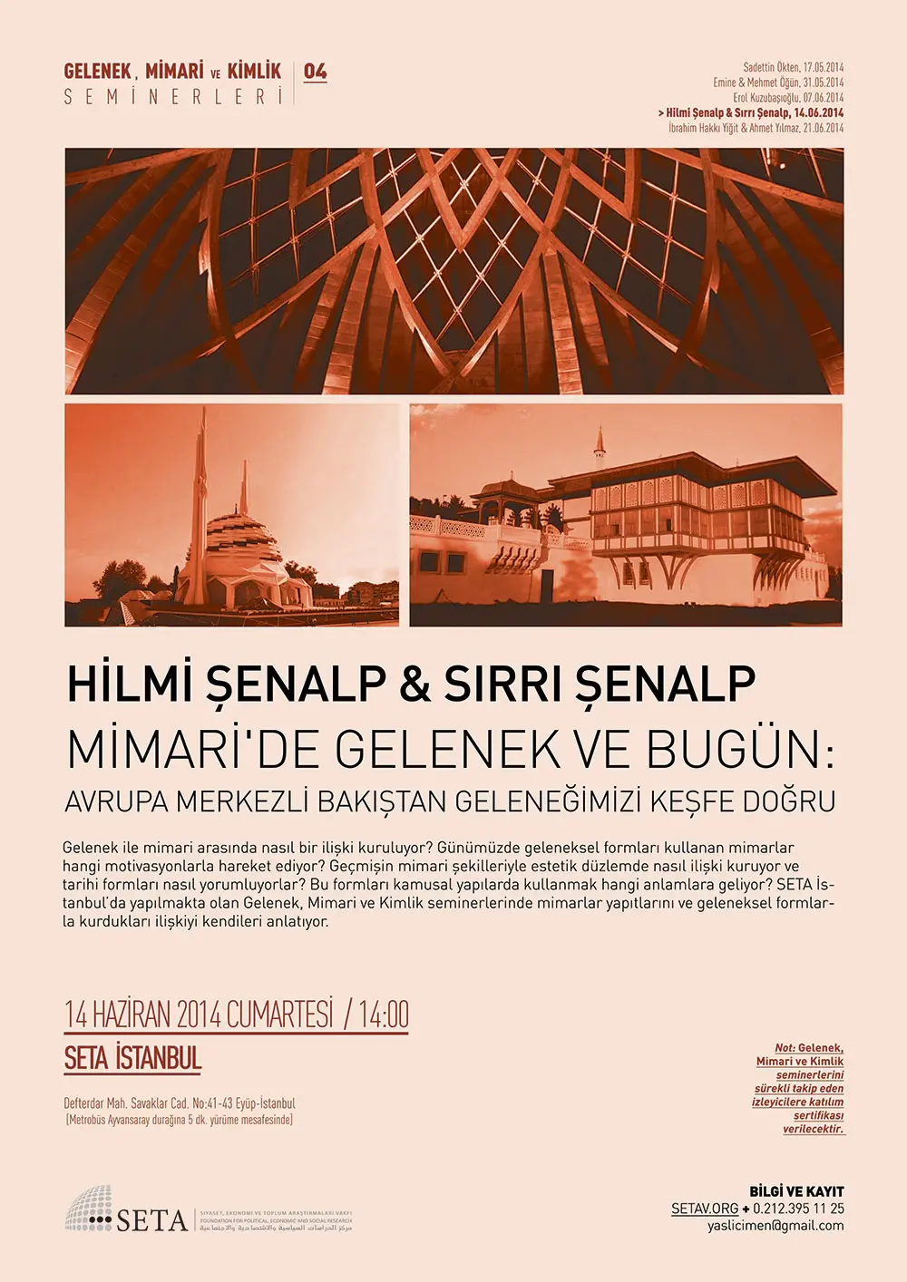 Gelenek, Mimari ve Kimlik Seminerleri 04