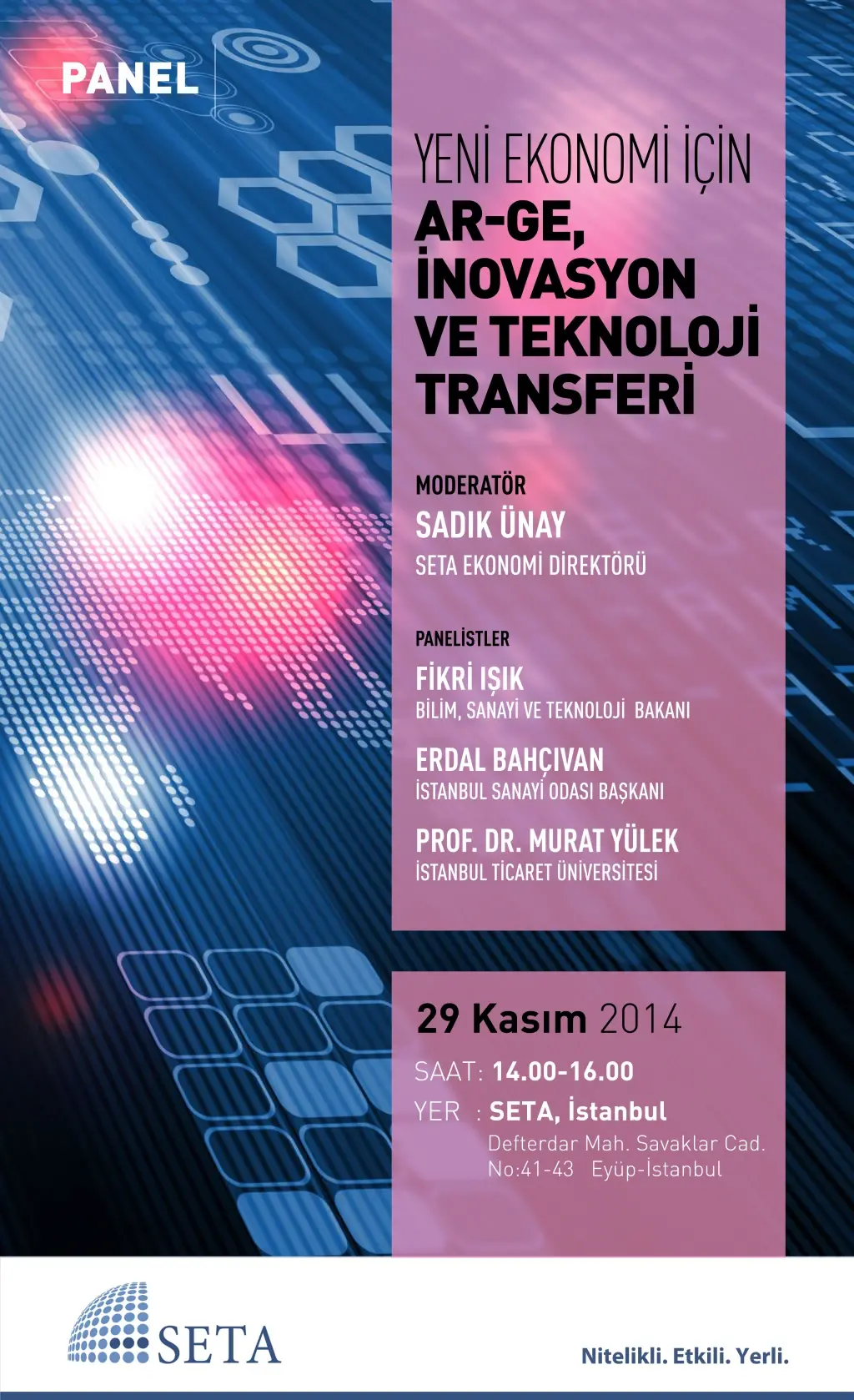 Yeni Ekonomi için AR-GE, İnovasyon ve Teknoloji Transferi