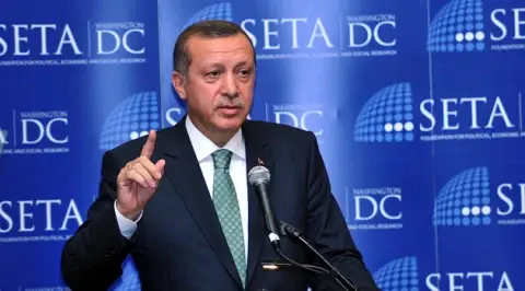 Başbakan Recep Tayyip Erdoğan SETA’da