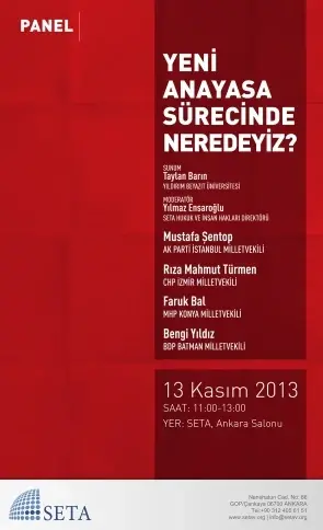 Yeni Anayasa Sürecinde Neredeyiz?