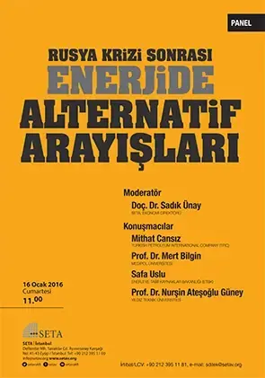 Rusya Krizi Sonrası Enerjide Alternatif Arayışları
