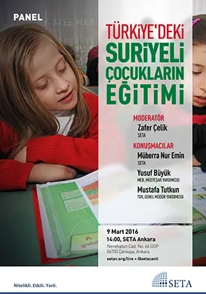 Türkiye’deki Suriyeli Çocukların Eğitimi