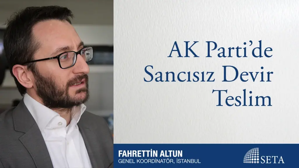 AK Parti’de Sancısız Devir Teslim