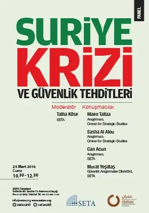 Suriye Krizi ve Güvenlik Tehditleri