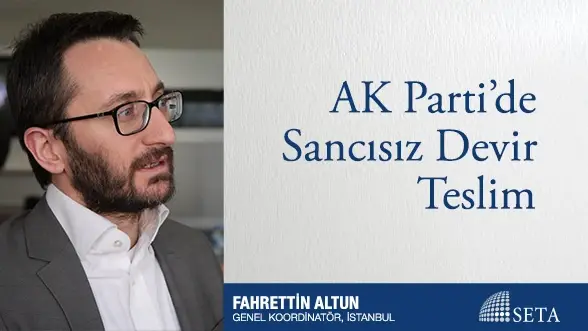 AK Parti’de Sancısız Devir Teslim