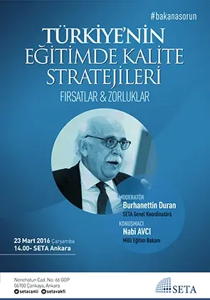 Özel Oturum: Türkiye’nin Eğitimde Kalite Stratejileri | #BakanaSorun