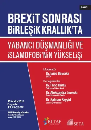Brexit Sonrası Birleşik Krallık’ta Yabancı Düşmanlığı ve İslamofobi’nin Yükselişi