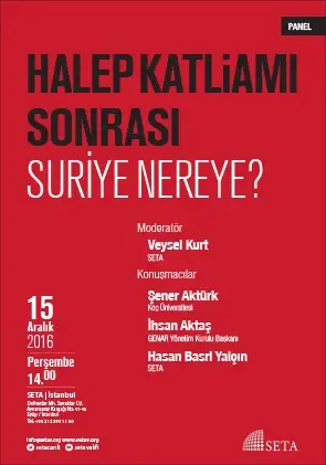 Halep Katliamı Sonrası Suriye Nereye?