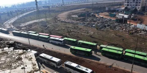 Halep Katliamı Sonrası Suriye...