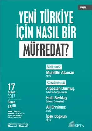 Yeni Türkiye İçin Nasıl Bir Müfredat?