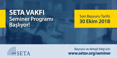 SETA 2018 Güz Dönemi Seminerleri Başlıyor