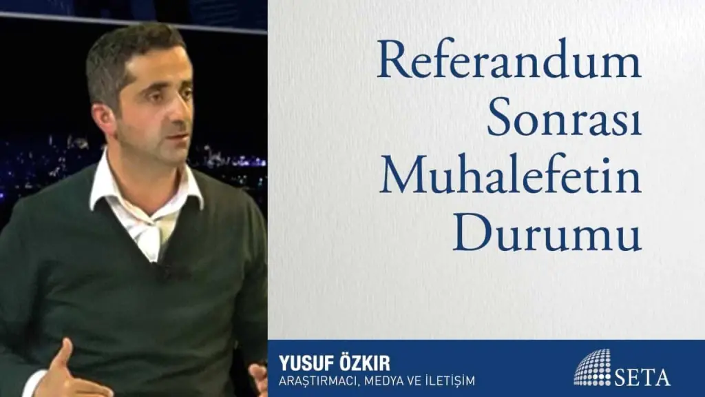 Referandum Sonrası Muhalefetin Durumu