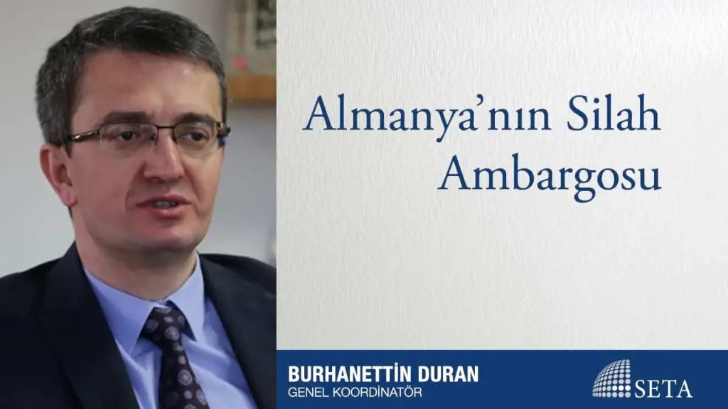 Almanya’nın Silah Ambargosu