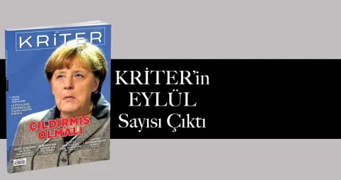 Kriter Dergisinin Eylül Sayısı Çıktı