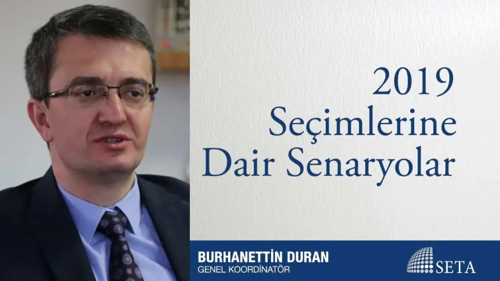 2019 Seçimlerine Dair Senaryolar