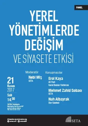 Panel: Yerel Yönetimlerde Değişim ve Siyasete Etkisi