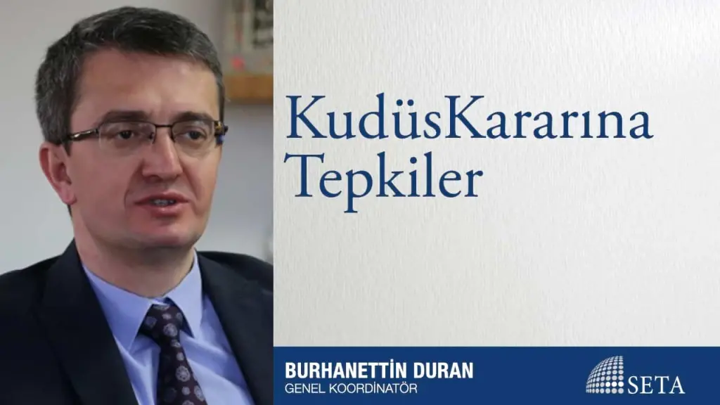 Kudüs Kararına Tepkiler