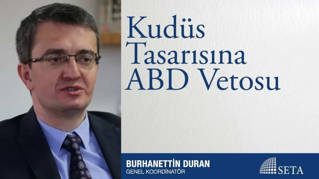 Kudüs Tasarısına ABD Vetosu