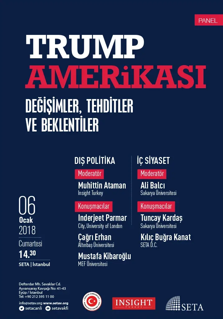 Panel | Trump’ın Amerikası: Değişimler, Tehditler ve Beklentiler