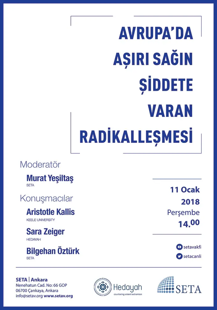 Etkinlik | Kitap Tanıtımı: Avrupa’da Aşırı Sağın Şiddete Varan Radikalleşmesi