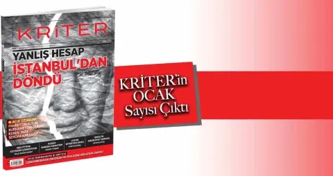 Kriter Dergisinin Ocak Sayısı Çıktı