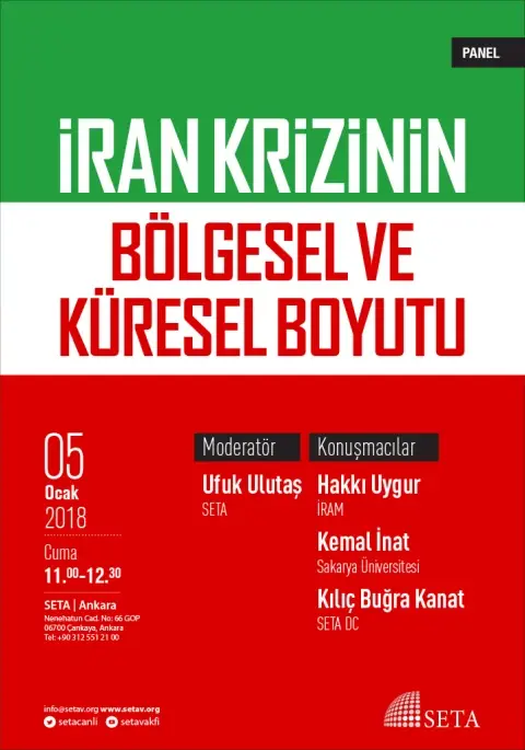 Panel: İran Krizin Bölgesel ve Küresel Boyutu