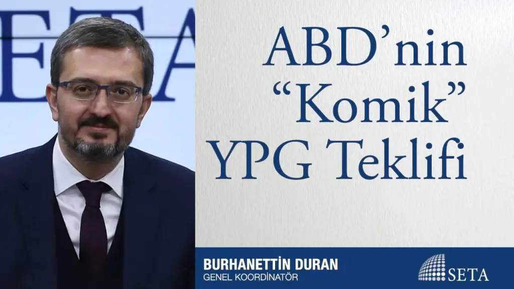 ABD’nin “Komik” YPG Teklifi
