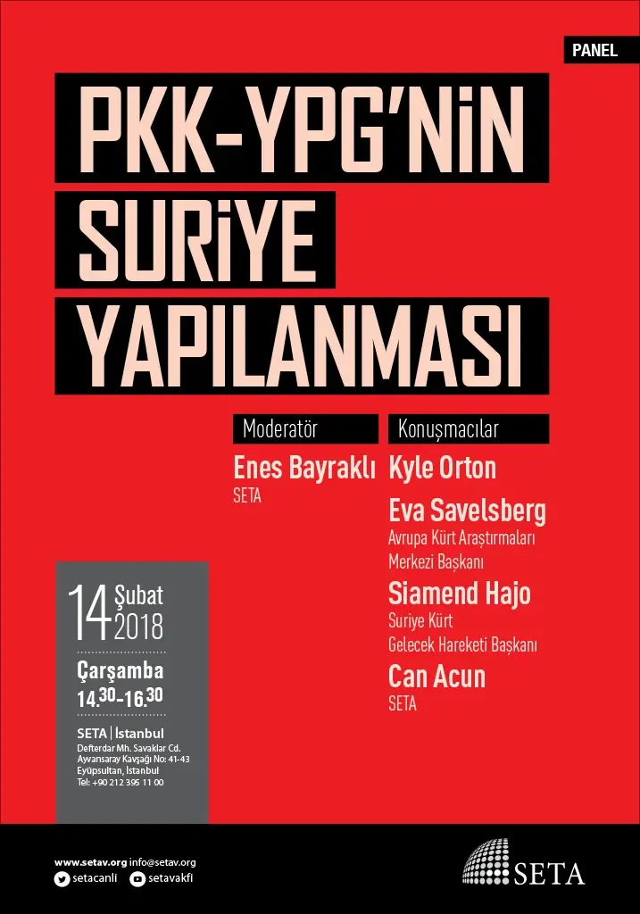 Panel: PKK-YPG’nin Suriye Yapılanması