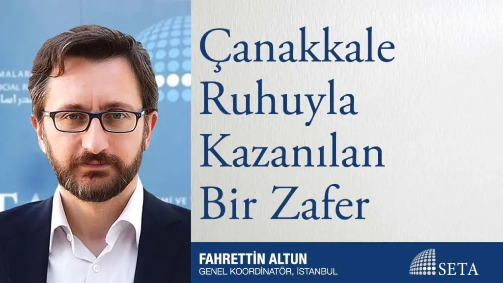 Çanakkale Ruhuyla Kazanılan Bir Zafer