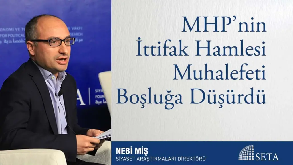 MHP’nin İttifak Hamlesi Muhalefeti Boşluğa Düşürdü