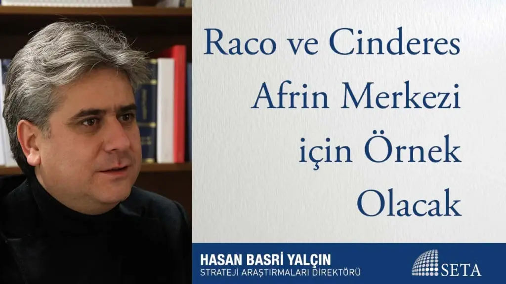 Raco ve Cinderes Afrin Merkezi İçin Örnek Olacak