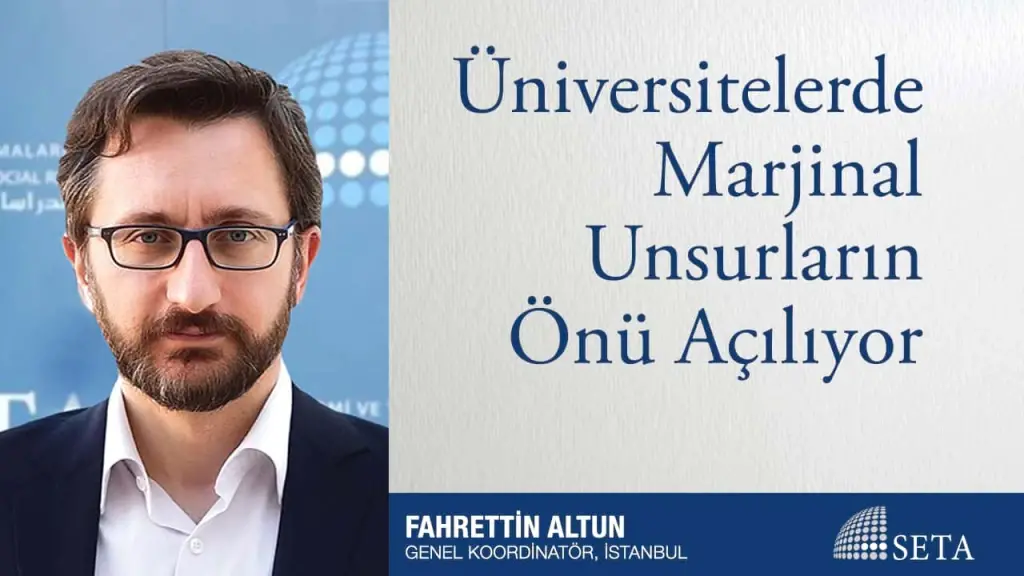 Üniversitelerde Marjinal Unsurların Önü Açılıyor