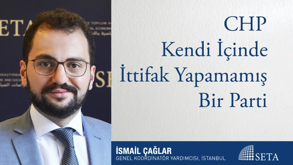 CHP Kendi İçinde İttifak Yapamamış Bir Parti